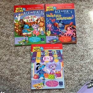 Ace and Kat Interactive Storybooks - set of 3